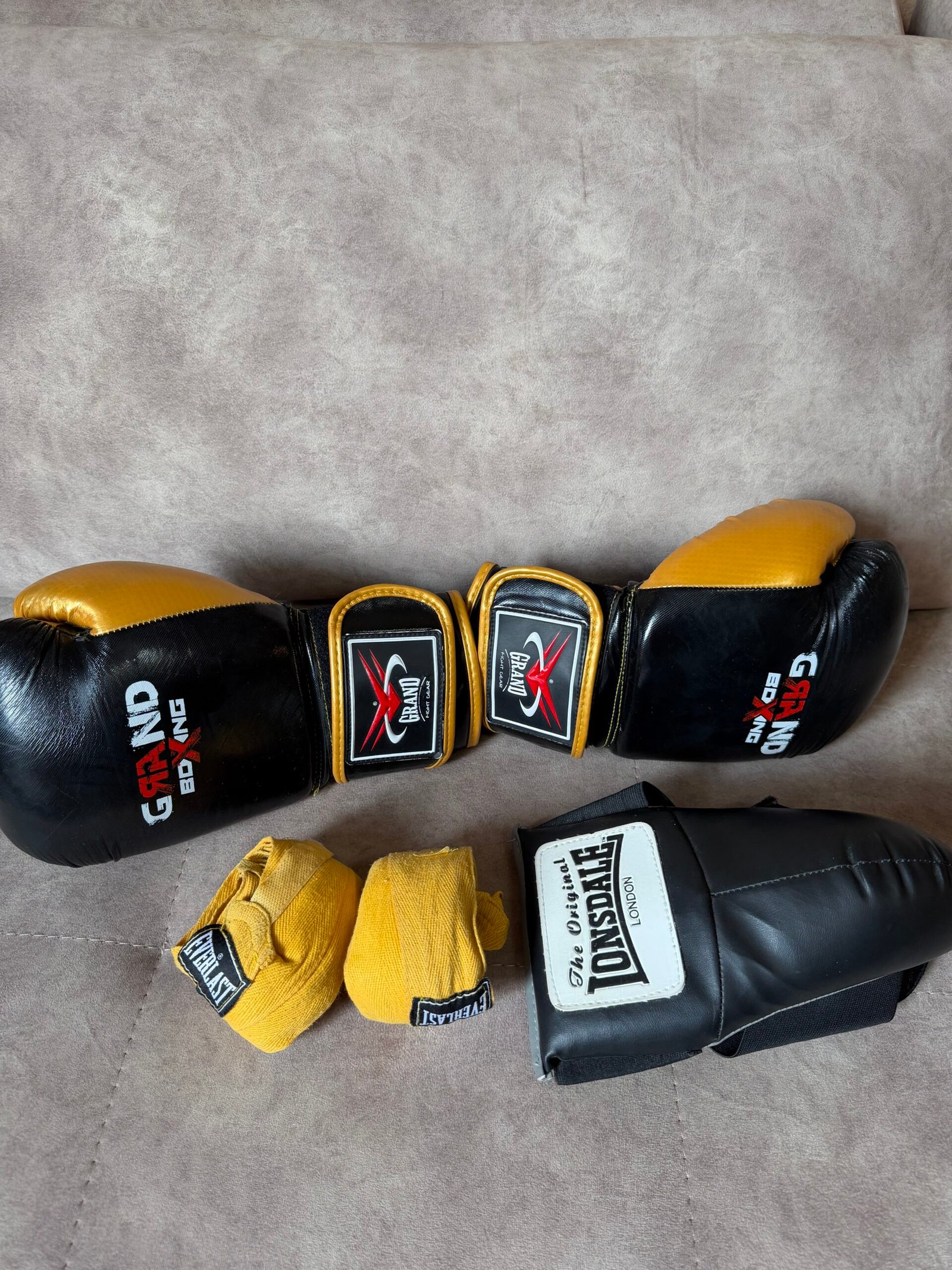 Set profesional boksi